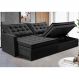 Sofá Sem Caixa Retrátil Baú 1,80m Cama inBox Secret Suede Velusoft Vinho