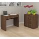 Conjunto Escritório 02 Peças CJ11 Nogal Tecno Mobili