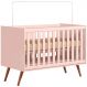 Berço Infantil Mini Cama MDP/MDF Magia Rosa