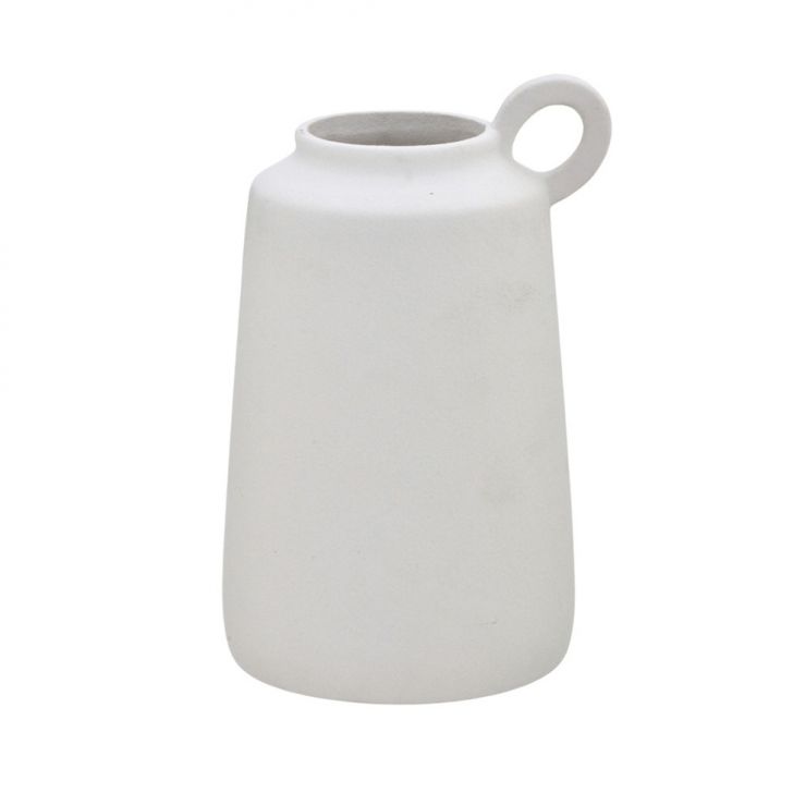 Vaso Decorativo Espressione Alças Off White 17 cm