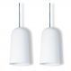 Pendente Taça Pinot Branco Kit com 2
