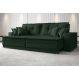 Sofá Palermo 2,20m Retrátil e Reclinável Velosuede Verde - NETSOFAS
