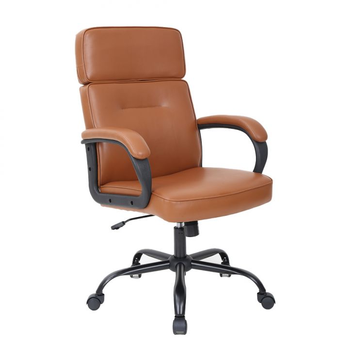 Cadeira de Escritório Diretor Hermond Giratória Marrom