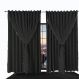 cortina blackout Ana quarto e sala 3,00 x 2,50 preto