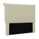Cabeceira Decorativa Queen Size 1,60M Trento PU Marfim G63 - Gran Belo