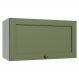 Armário Aéreo 60 cm 1 Porta Basculante Branco/Verde Vik Madesa