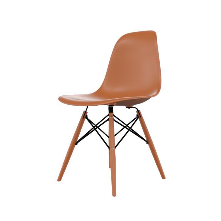 Cadeira Eames DSW Terracota