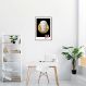 Quadro Abstrato Marble Head F 43x30 Filete Marrom