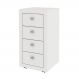 Gaveteiro para Escritório Home Office ME4133 MDP Branco G69 - Gran Belo