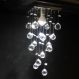 Lustre Chuva de Cristais para Hall Social 45cm