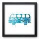 Quadro Decorativo - Kombi - 082qdv