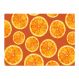 Jogo Americano (Kit 4 Unidades) Nerderia e Lojaria laranja colorido
