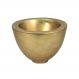 Centro de Mesa Decorativo em Cerâmica Cobre Antigo 17,8X24,6X24,6cm - D'Rossi