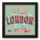 Quadro Decorativo - London - 041qdm