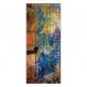 Adesivo Decorativo de Porta - Pintura - Abstrato - 035cnpt Auto Colante