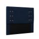Cabeceira Gênova Para Cama Box King 195 cm Suede Azul Marinho - D'Rossi