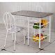 Conjunto de Mesa com 2 Cadeiras Alice Iguatemi Branco