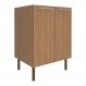 Balcão de Cozinha com 2 Portas 60cm Multimóveis CR20425 Freijó