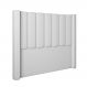 Cabeceira Para Cama Box King 193 cm Rania Corino Branco I02 - D'Rossi