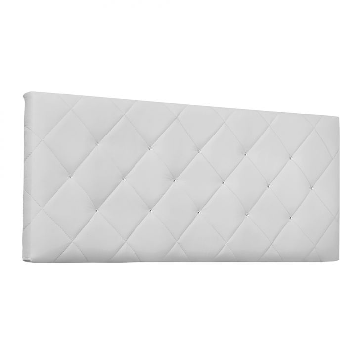 Painel para Cama Box Casal Tânia Poliuretano Branco
