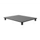Tampa para Cooktop 4 Bocas 60 x 48 cm Fischer Madeira MDF Laqueado Preto
