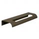 Kit 20 Puxadores para Móveis Thin Reto Alumínio Ouro Envelhecido 125mm Aluminium Decor