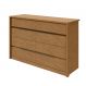 Cômoda Urban 8 Gavetas Amêndoa Clean