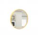 Espelho Decorativo Round Externo Amarelo 40 cm Redondo