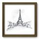 Quadro Decorativo - Torre Eiffel - 137qdmm