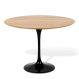 Mesa de Jantar Tulipa Saarinen Redonda 90 cm Tampo Freijó