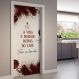 Adesivo de Porta A Vida é Melhor Depois do Café-73X210Cm