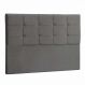 Cabeceira Casal Mel 140 CM Suede Cinza - D A Decor