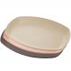 Kit 24 Travessas Bandejas Bambu Plástico Sortidas 29x18x3cm Lines Lyor Servir Frio Petiscos