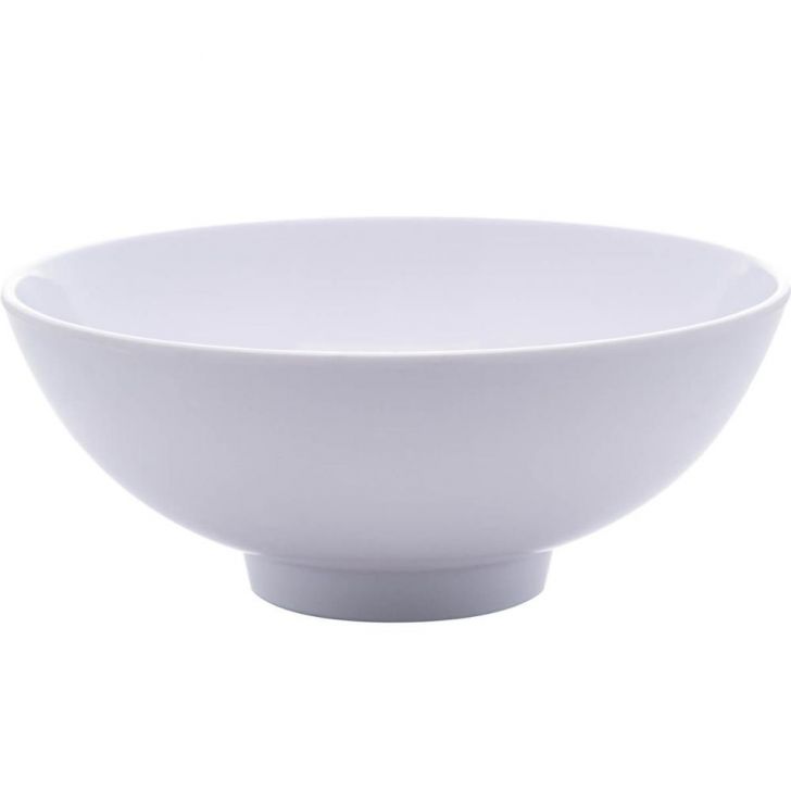 Bowl de Melamina Branco Milão Lyor 15x6cm Cumbuquinha Tigela