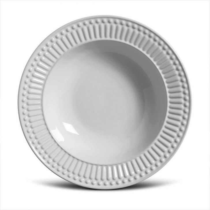 Prato Fundo Roma Branco