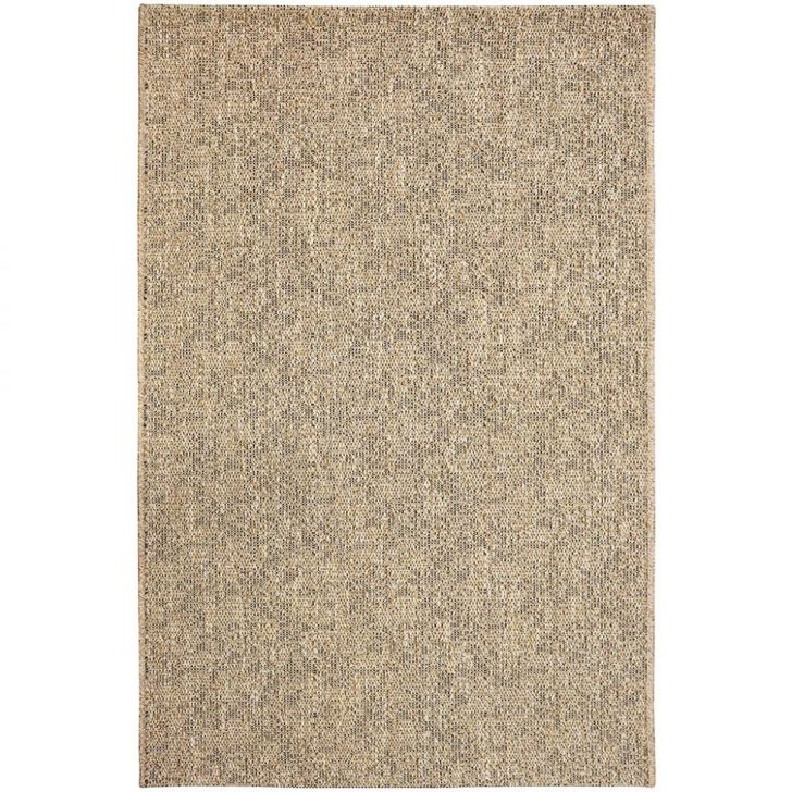 Tapete Eco Terra Areia Retangular Bouclé (100x150) Bege