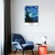 Quadro Art Collection Starry Night 60x43 Filete Branco