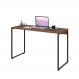 Mesa Para Escritório e Home Office Industrial Aspen 120 cm C01 Nogal - Lyam Decor