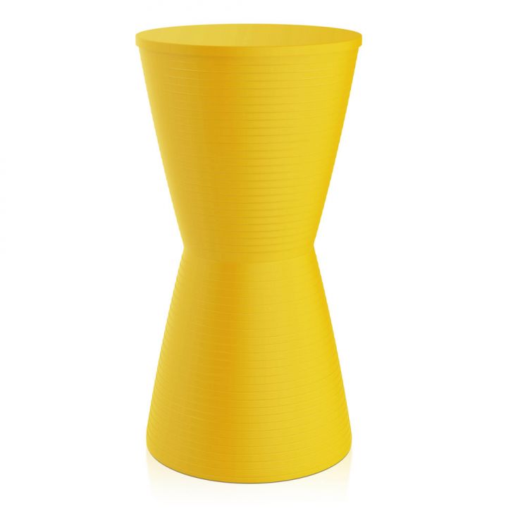 Banco | Banqueta Dub Polipropileno Amarelo I'M IN