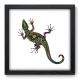 Quadro Decorativo - Lagarto - 33cm x 33cm - 018qnsbp