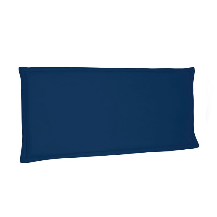 Cabeceira Painel Garden Para Cama Box Queen 160 cm Suede Azul Marinho - D'Rossi