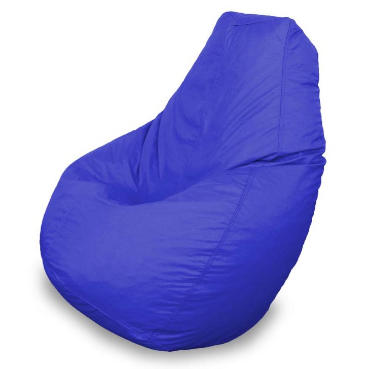 Puff Gota em Azul Royal