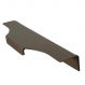 Kit 40 Puxadores para Móveis Clean Cava Alumínio Ouro Envelhecido 180mm Aluminium Decor