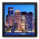 Quadro Decorativo - Cidade - 33cm x 33cm - 031qnubp