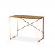 Aparador Steel 90 cm Estilo Industrial com Pés em Aço Cobre/Naturale
