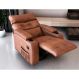 Image of Poltrona Reclinável Commander Revestimento Sintético Whisky MO895UP49RWSMOB