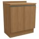 Balcao Com Tampo 2 Portas 80 cm Maxxi G744 Canela Kappesberg