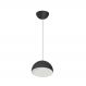 Lustre Pendente 7942 2 Lâmpadas Soquete E27 Preta