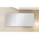 Espelheira Armário Banheiro Conexion 120cm Montada - Cinza Matt