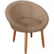Poltrona moderna confortável para Sala de espera Recepção MOBLAN decor